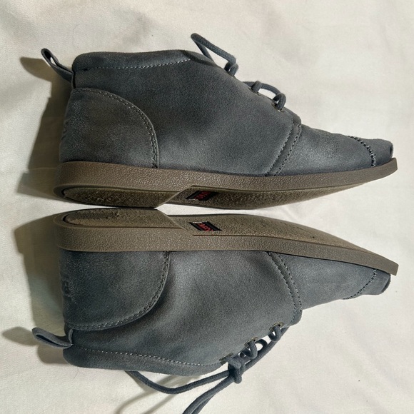 Skechers BOBS Women's Chill Luxe-Drifting Flat Ankle Boot Size 7 Gray EUC - Picture 3 of 8